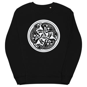 Open image in slideshow, White Celtic Hound Crewneck
